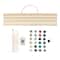 16" x 20" Woman with Lantern Paint-by-Number Kit with Wood Display Hanger by Artist's Loft®